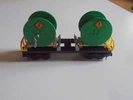 LEGO - TOLLER - EISENBAHN - TRANSPORT - WAGON