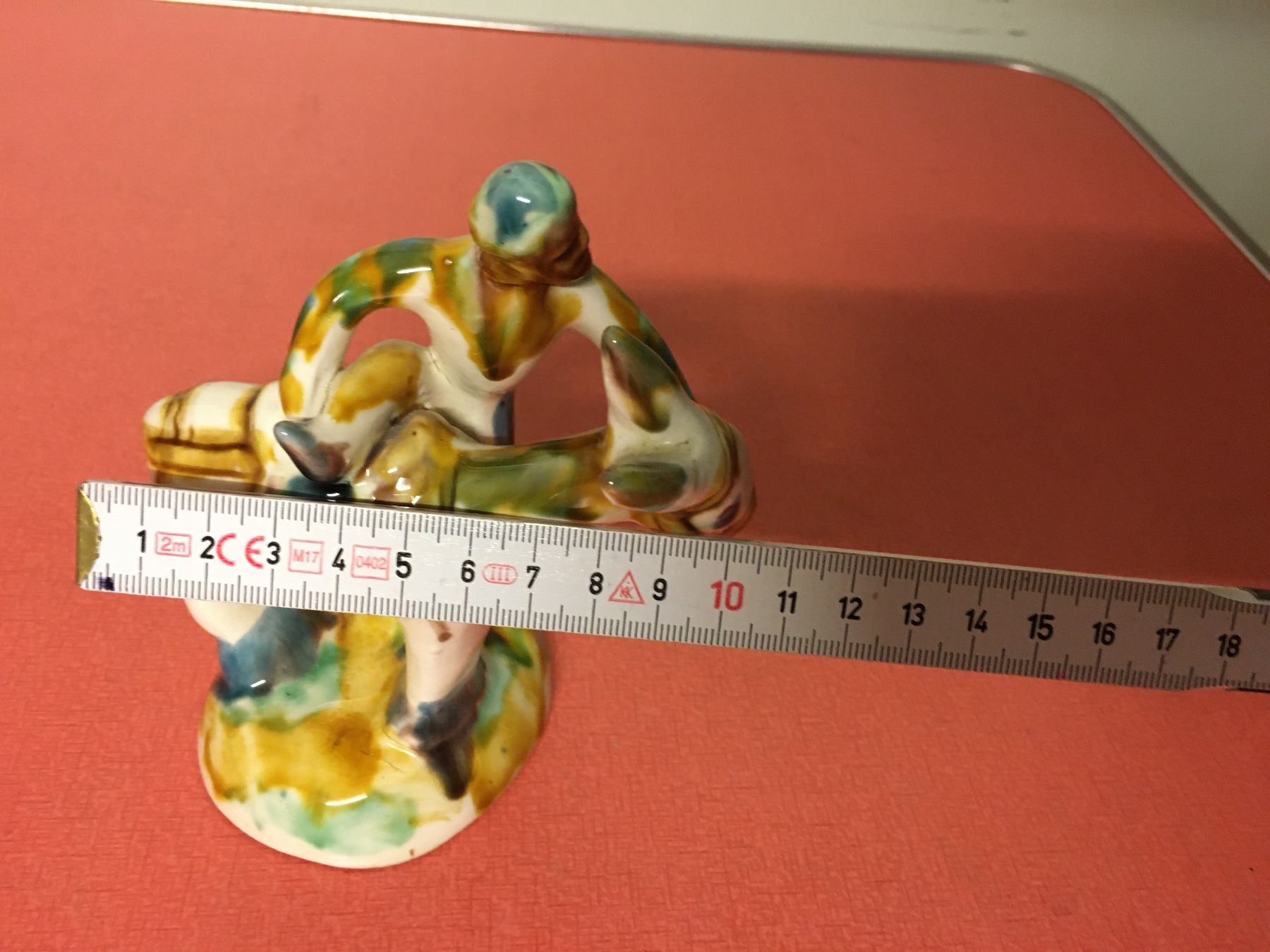 Statuette: Wunderschöne Keramik Figur Hand Bemalt. – Usato da Lanzenhäusern venduto da vic63 8