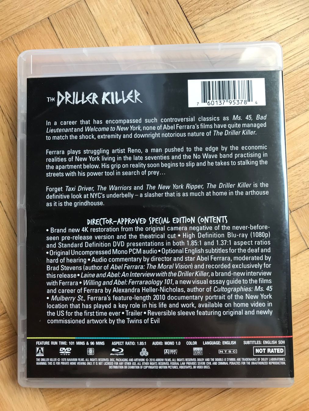 Tutti i DVDs: The Driller Killer - mit Booklet - OOP - Blu-ray – Nuovo (secondo la descrizione) da Zürich venduto da Malcom 3