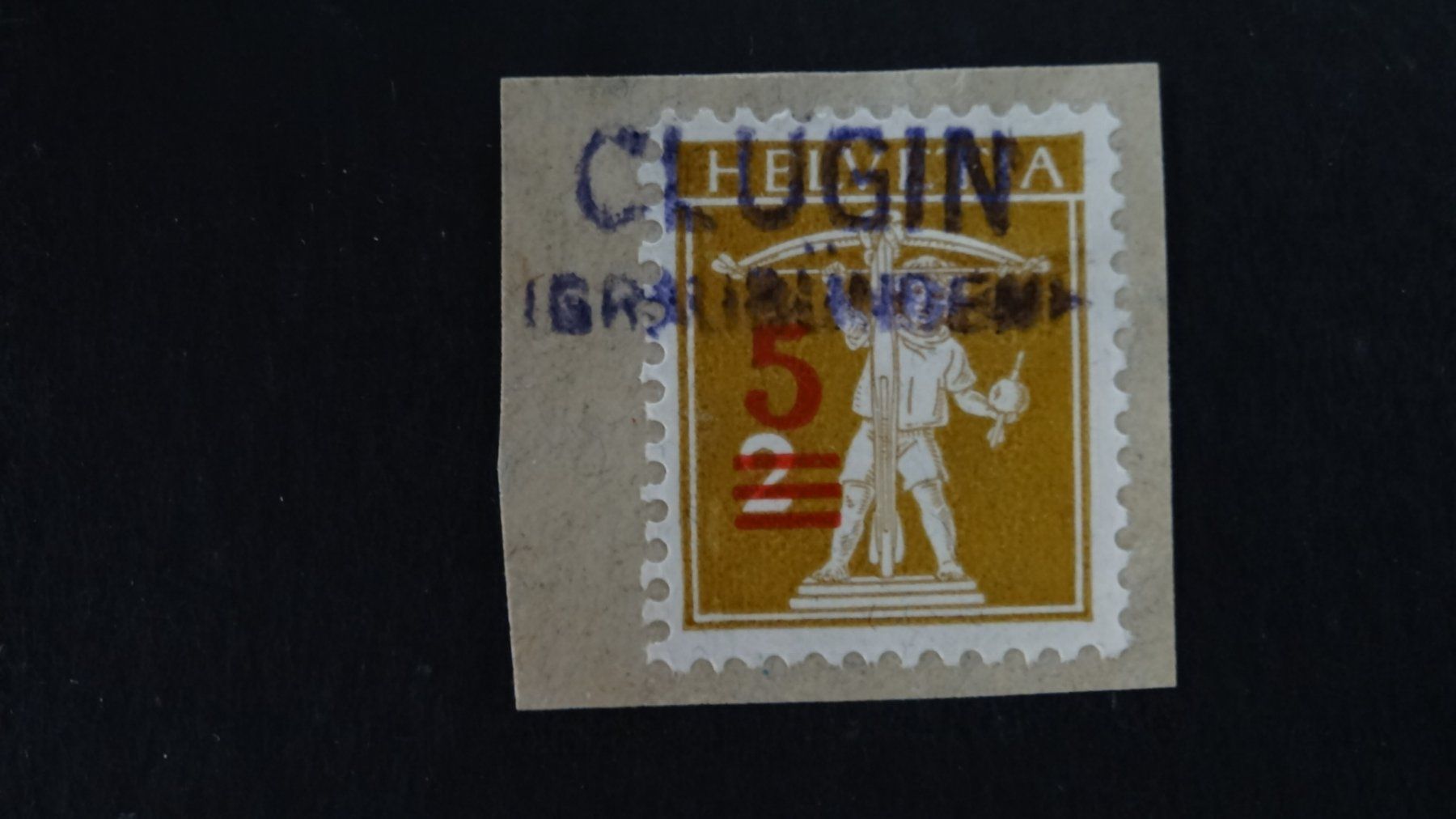 Tous les timbres: CLUGIN (Graubünden) Stabstempel  168 – D'occasion à Anwil par zuggi57