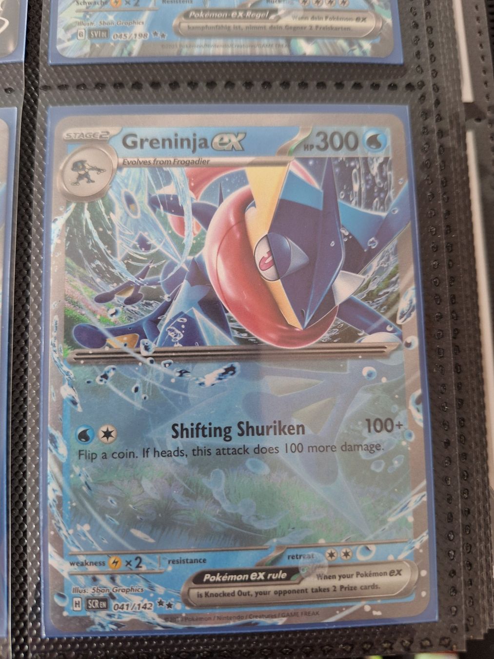 Pokémon Sammelbilder & Trading cards: Greninja ex – Gebraucht aus Altstätten SG von GGsGameshop
