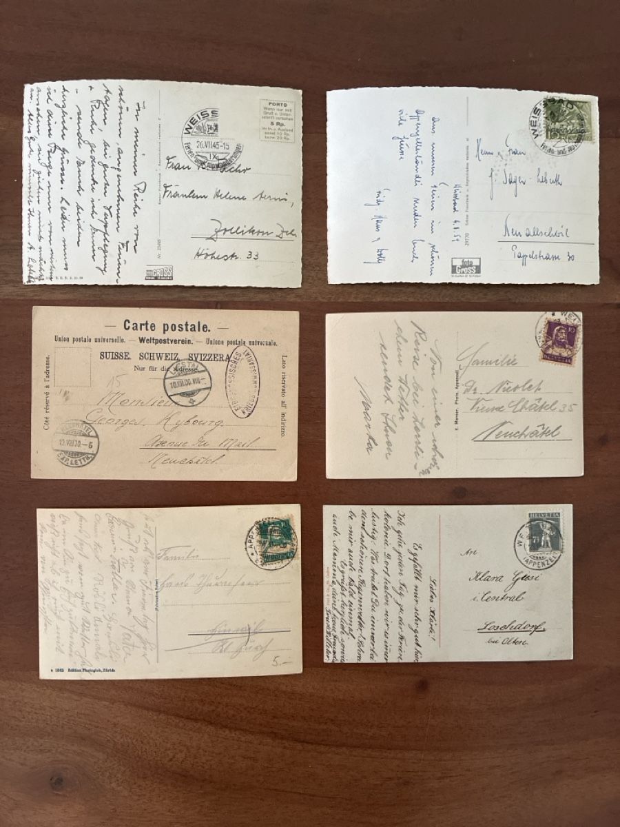 Cartes postales: 12 Ansichtskarten Schweiz von Weissbad AP. B – D'occasion à Oftringen par Cla.vD.74 1