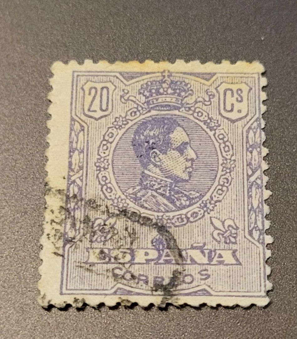 Tutti i francobolli: Spanien 1920 briefmarke – Usato da St Gallen venduto da Stampsalshobby