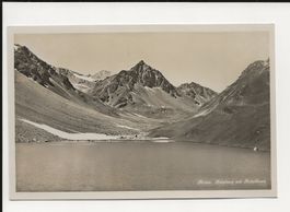 AK ca.1920 Arosa , Aelplisee mit Aelplihorn