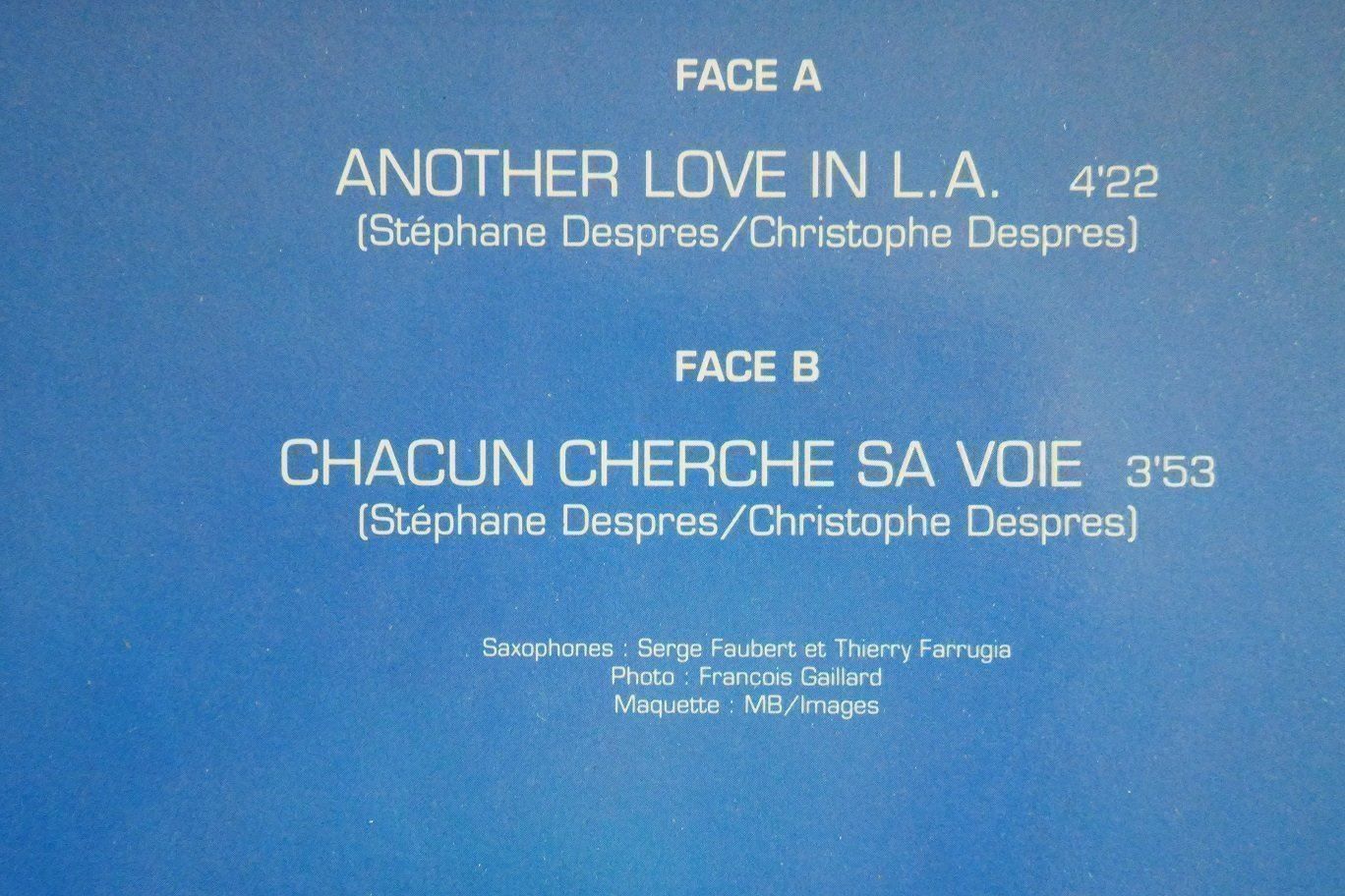Dischi in vinile: Vinyl Single Pacifique: Another Love – Usato da Horgen venduto da Feli39 1