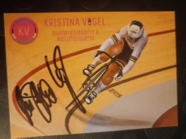 Kristina Vogel - handsigniert - 2x Olympia Gold