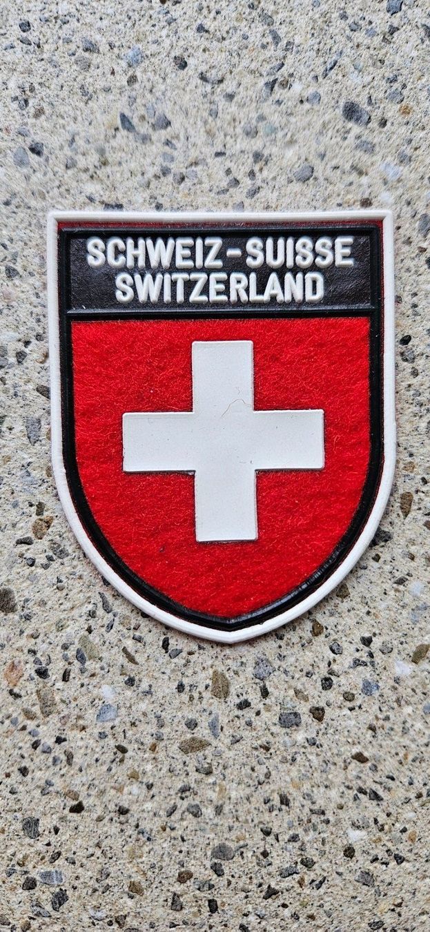 Schweizer Armee Placchette & Badge: *** Badge Schweiz *** – Nuovo e nell'imballaggio originale da Riedholz venduto da fr_sIruP