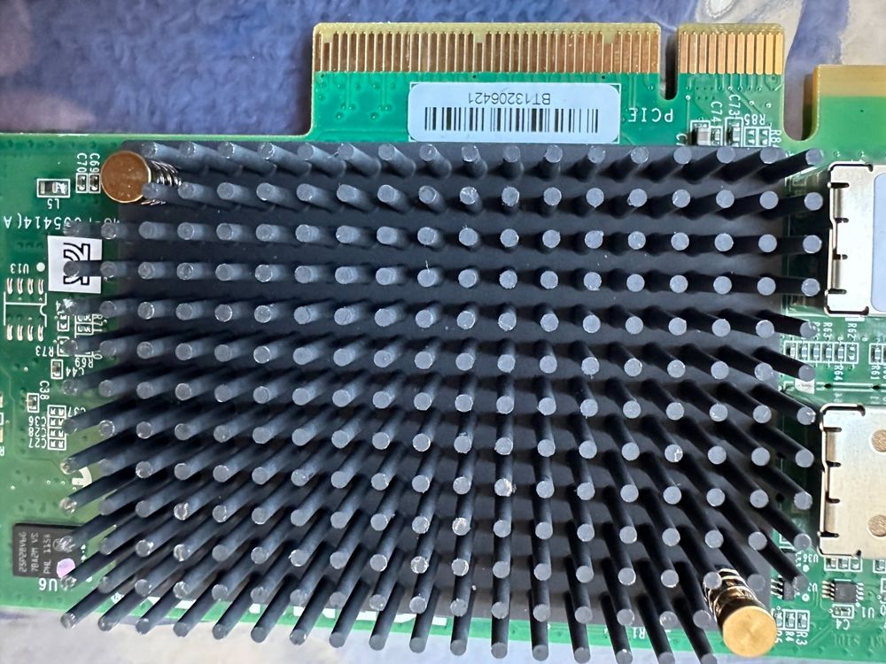 Scheda Di Rete Emulex OCE11102-FX 10GbE Dual Port FCoE CNA PCIe - Aperta Ma Mai Usata - Foto 1