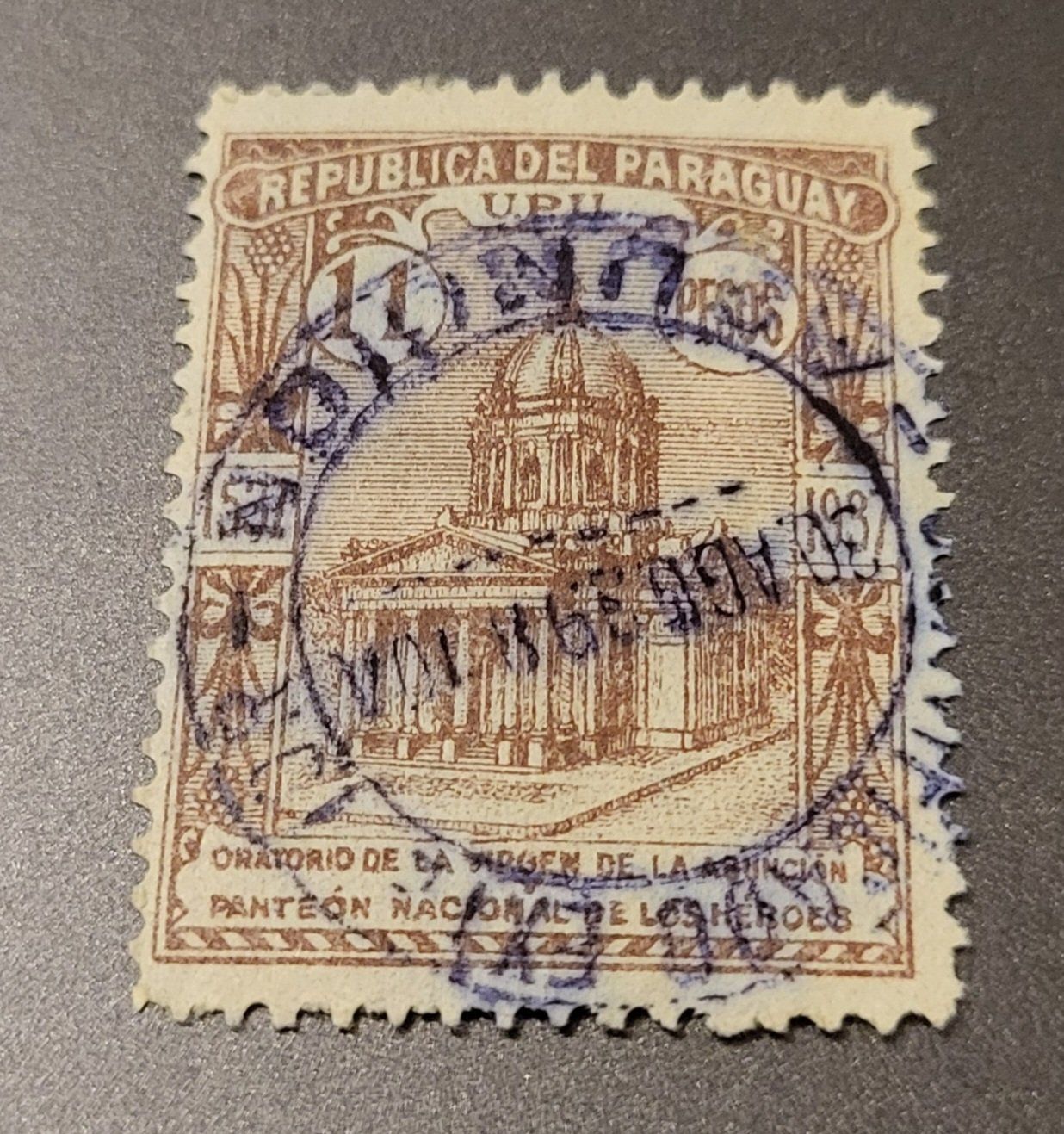 Tutti i francobolli: Paraguay 1938 alte briefmarke – Usato da St Gallen venduto da Stampsalshobby