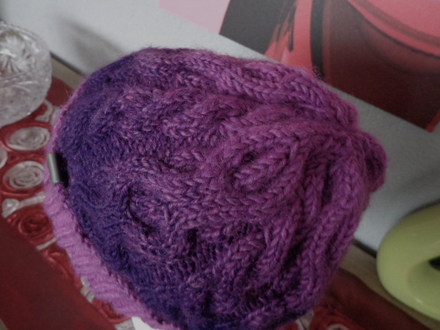 Lana: MÜTZE TIARA HANDGESTRICKT – Nuovo (secondo la descrizione) da Kreuzlingen venduto da Ylay 1