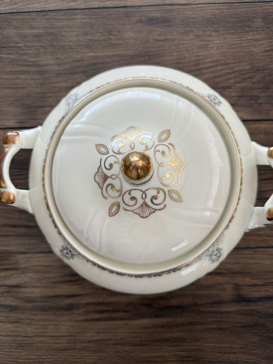 Ciotole: Suppenterrine Edelstein Bavaria Vintage mit Goldrand – Usato da Pfeffikon LU venduto da pepino17 5