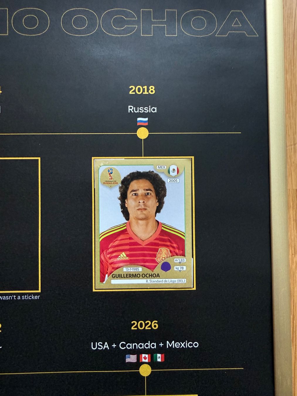 Panini Carte collezionabili: Panini-Plakat Guillermo Ochoa – Nuovo (secondo la descrizione) da Stettlen venduto da DieTaube2.0 2