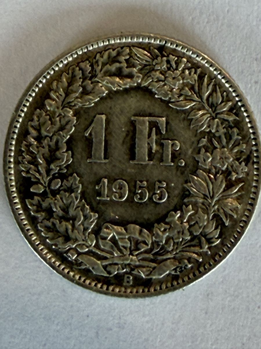 Tutti le monete: 1.-  1955 (18) – Usato da Ballwil venduto da lukyluciano21