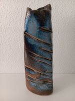 Vase en grès émaillé (signature de l'artiste ???)