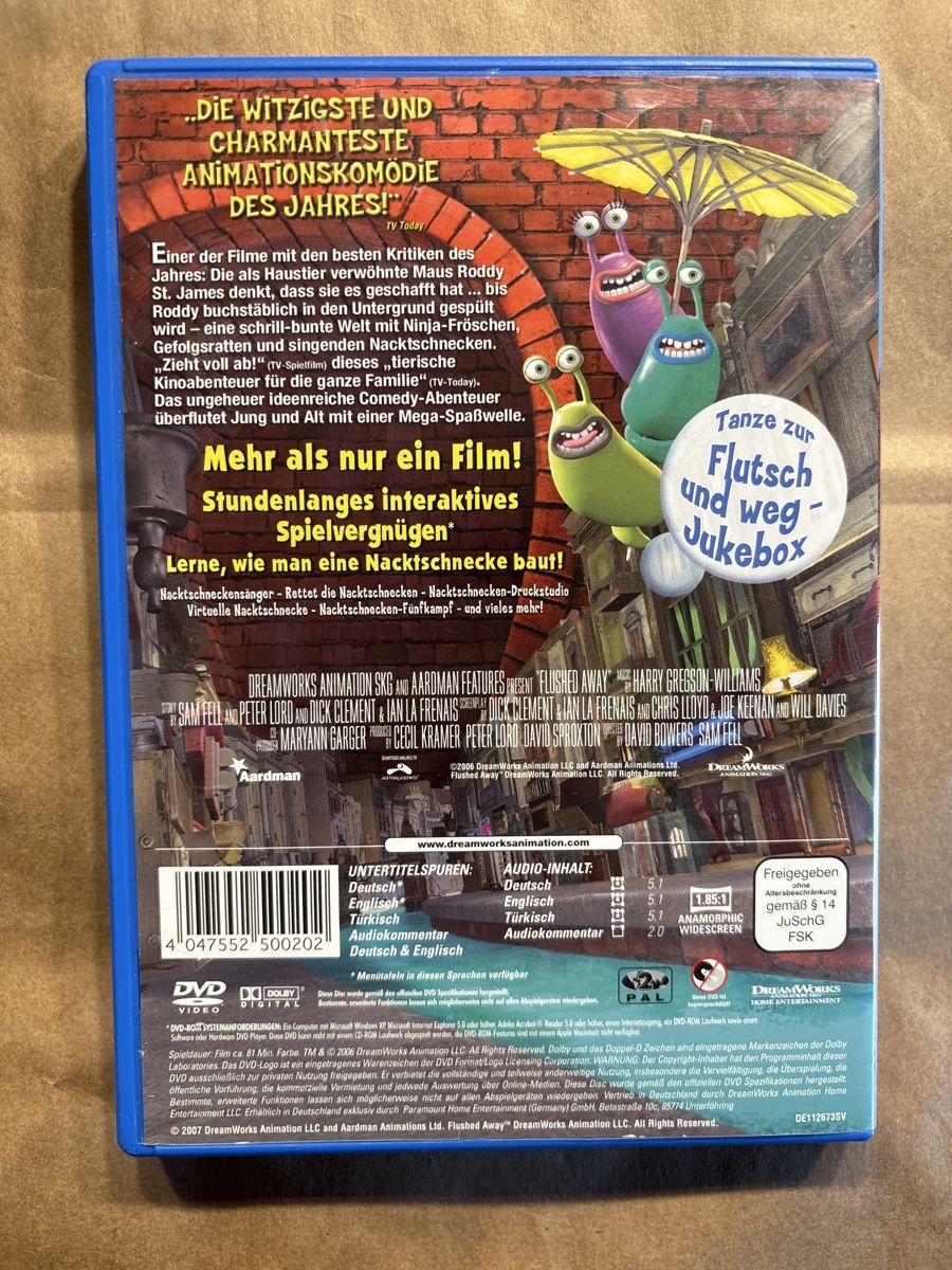 Tutti i DVDs: Flutsch und weg (2404) – Usato da Ruswil venduto da Slivio_ 1