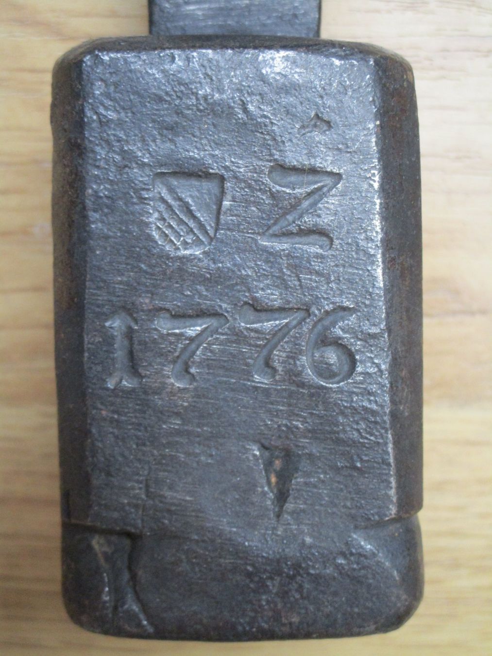 Bilance e pesi: Antikes Gewicht  1776 Zürich – Usato da Heimberg venduto da Lupo57 1