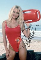 Pamela Anderson Baywatch Autogramm KULT Bikini