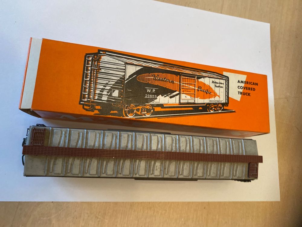 Sehr schöner Güterwagen Western Pacific Märklin H0 Ws. 4571 | Kaufen ...