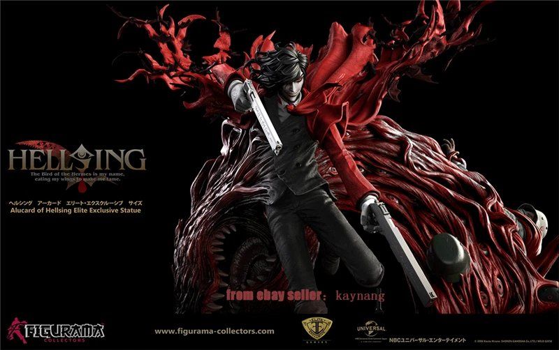 Statuette: Figurama Collectors Hellsing Alucard Resin Figure – Usato da Oberentfelden venduto da FiguresAndGamesPlace