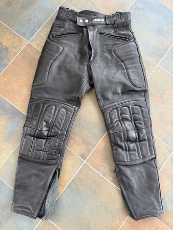 Ashman Leder-Motorradhose, UK Grösse 32 / EU Grösse 48