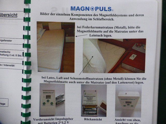 Medizinische Geräte: Magnetfeldsystem gegen Erdstrahlen und Wasseradern – Gebraucht aus Triengen von Nussbaum14 7