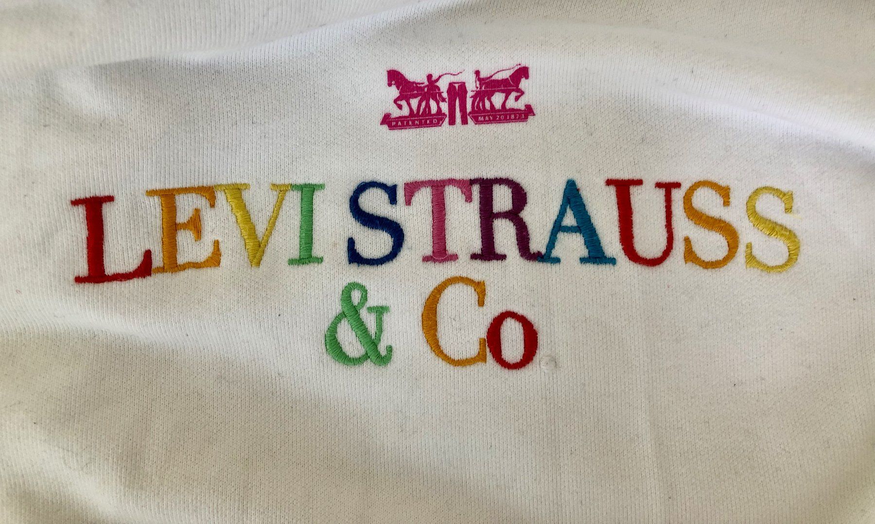 Levi's Maglioni & Felpe: Levi's Strauss & Co. Pulli, Sweater, Hoodie, Pullover, weiss – Usato da Zürich venduto da aboxi 2