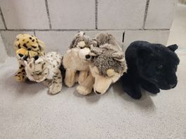5 Plüschtiere von WWF
