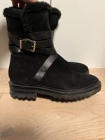 Steffen Schraut Winterstiefel Leder schwarz Gr. 37