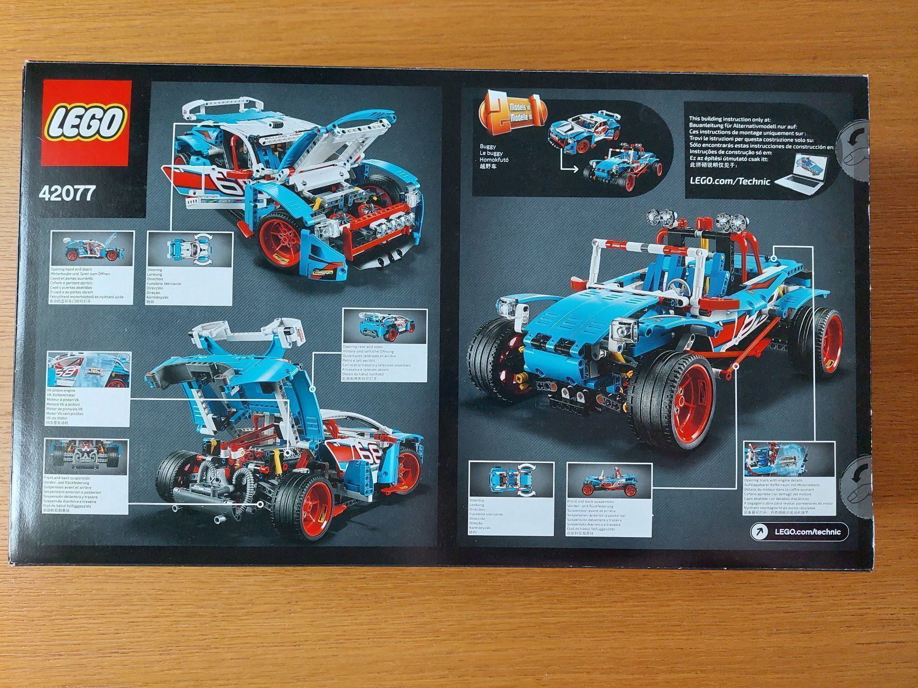 Lego Giocattoli: LEGO Technic - Rallye Auto 42077 – Nuovo e nell'imballaggio originale da Abtwil AG venduto da kidimagic1 5