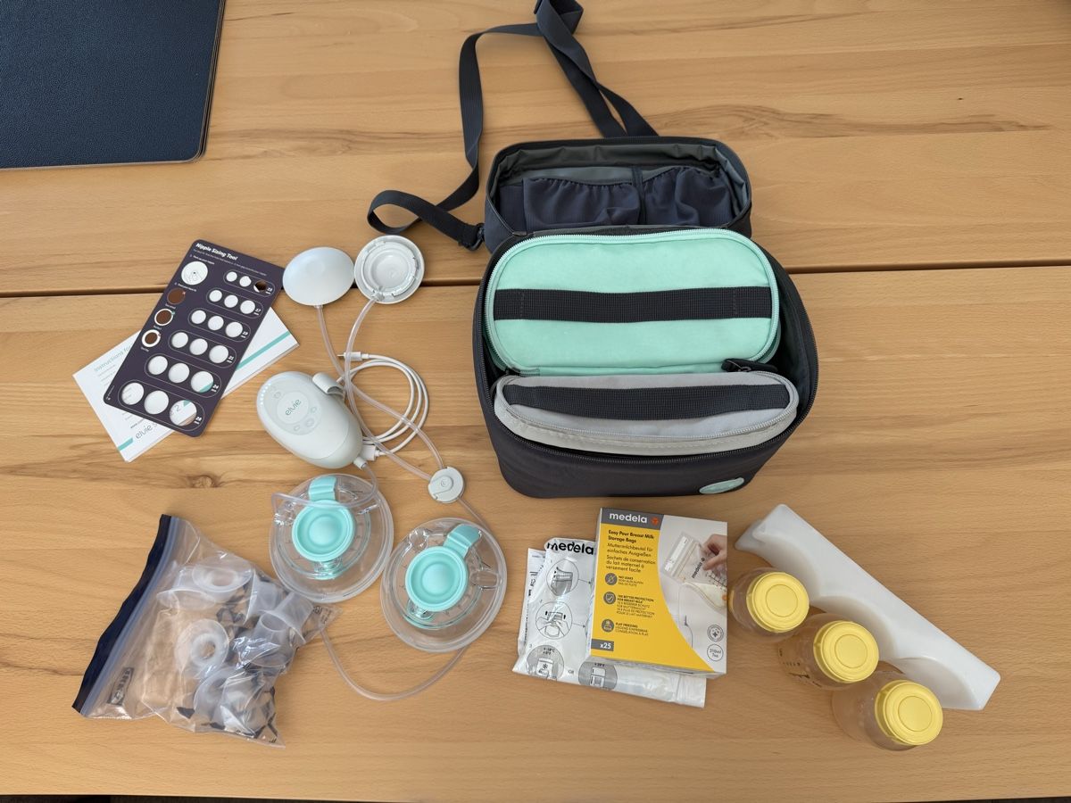 Elvie Accessori per l’allattamento: Elvie Stride 2 mit Zubehör – Usato da Endingen venduto da Corinne_C_B