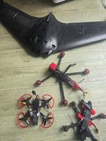 FPV Drohnen Mega Set: 3 Drone + Wing + TBS Tango II ++