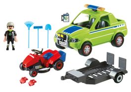 Playmobil 6111 - Service-Fahrzeug mit Rasenmäher
