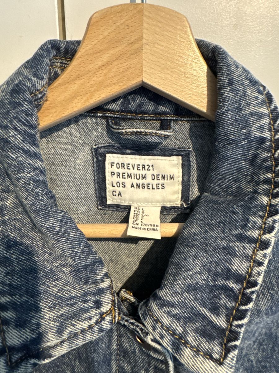 Giacche: Veste en jeans Forever 21 - Taille M – Usato da Genève venduto da sar_852v 1