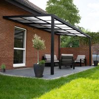 17089 - Terrassenüberdachung SILAS DELUXE 390x295x233cm