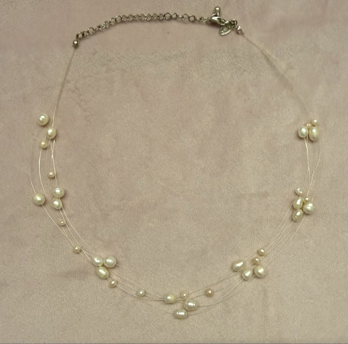 Perle (finte): Perlencollier, 40-45 cm verstellbar! – Usato da Lyss venduto da Sibella56