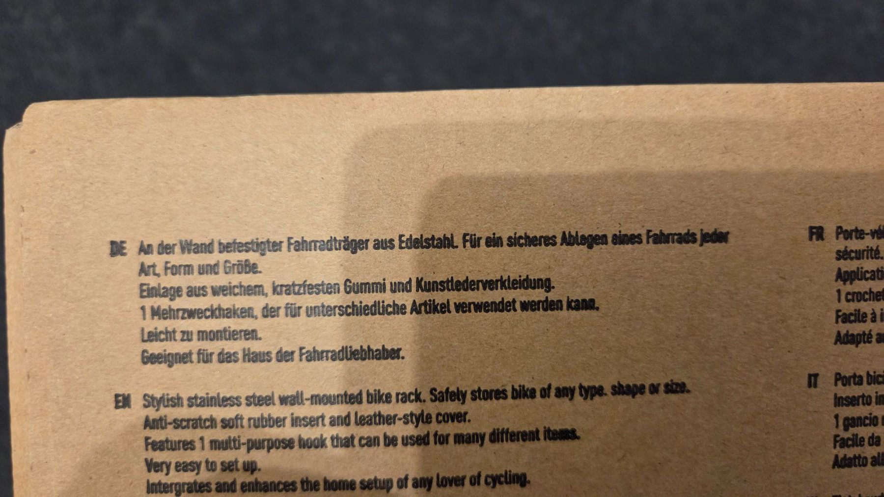 Supporti per biciclette: Fahrrad-Wandhalter "Arca" von ELITE – Nuovo e nell'imballaggio originale da Ittigen venduto da bluesboy_66 8