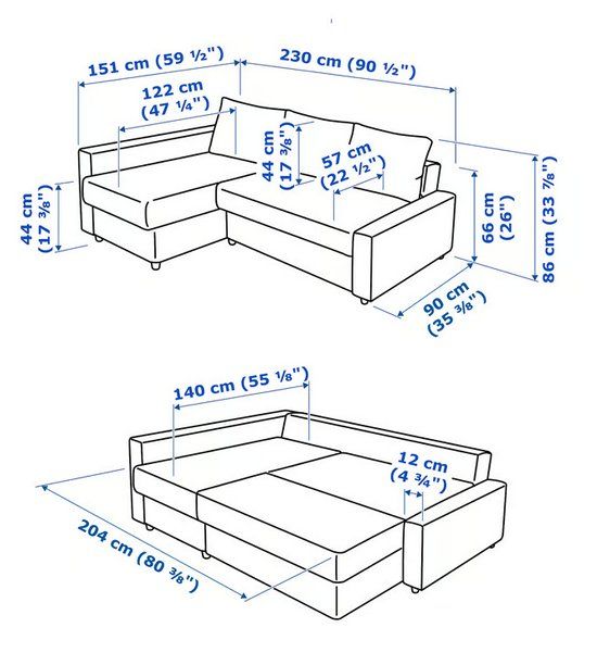 Sofas: Bettsofa IKEA Friheten – D'occasion à Rickenbach Sulz par comik 3