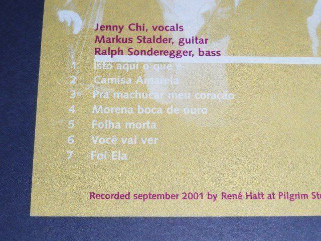 CD: Jenny Chi, Markus Stadler, Ralph Sonderegger – Usato da Unterbäch venduto da jaqila 2