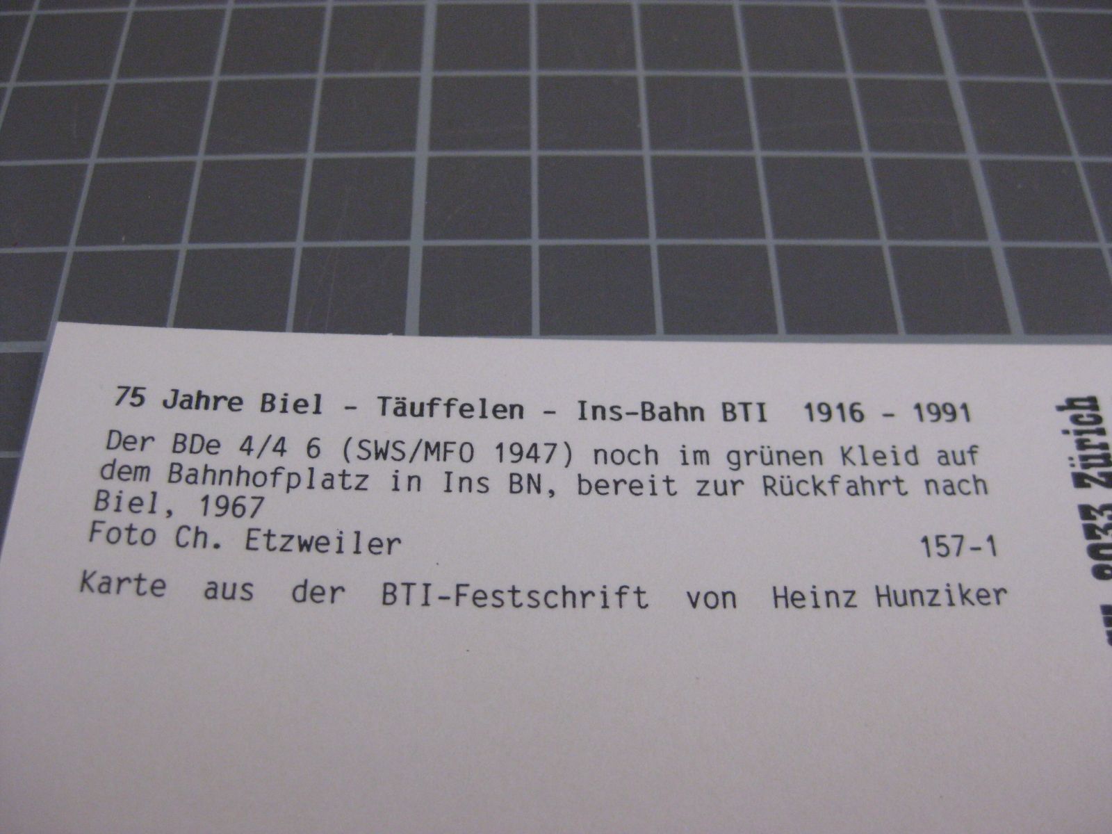 Cartoline postali: AK Ins Bahnhofplatz mit Zug – Nuovo (secondo la descrizione) da Malters venduto da Marosko 2