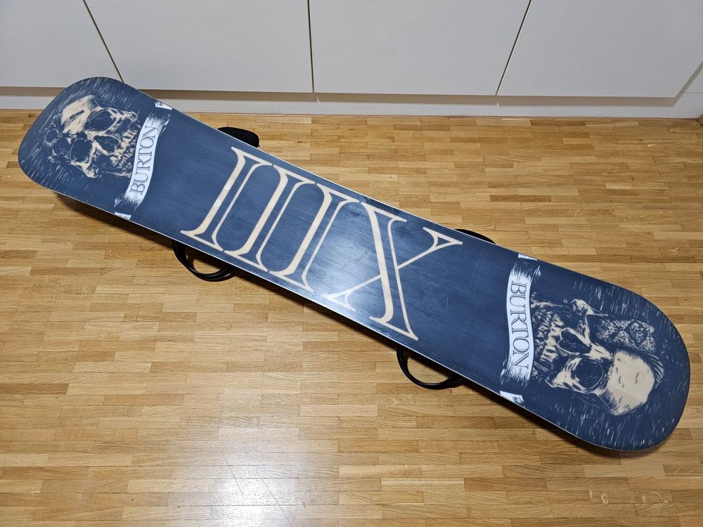 BURTON DEUCE 58 WIDE Board BURTON MISSION Bindung Gr. L