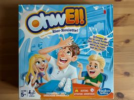Hasbro Oh Weii! Eier-Roulette Spiel, Top Zustand!