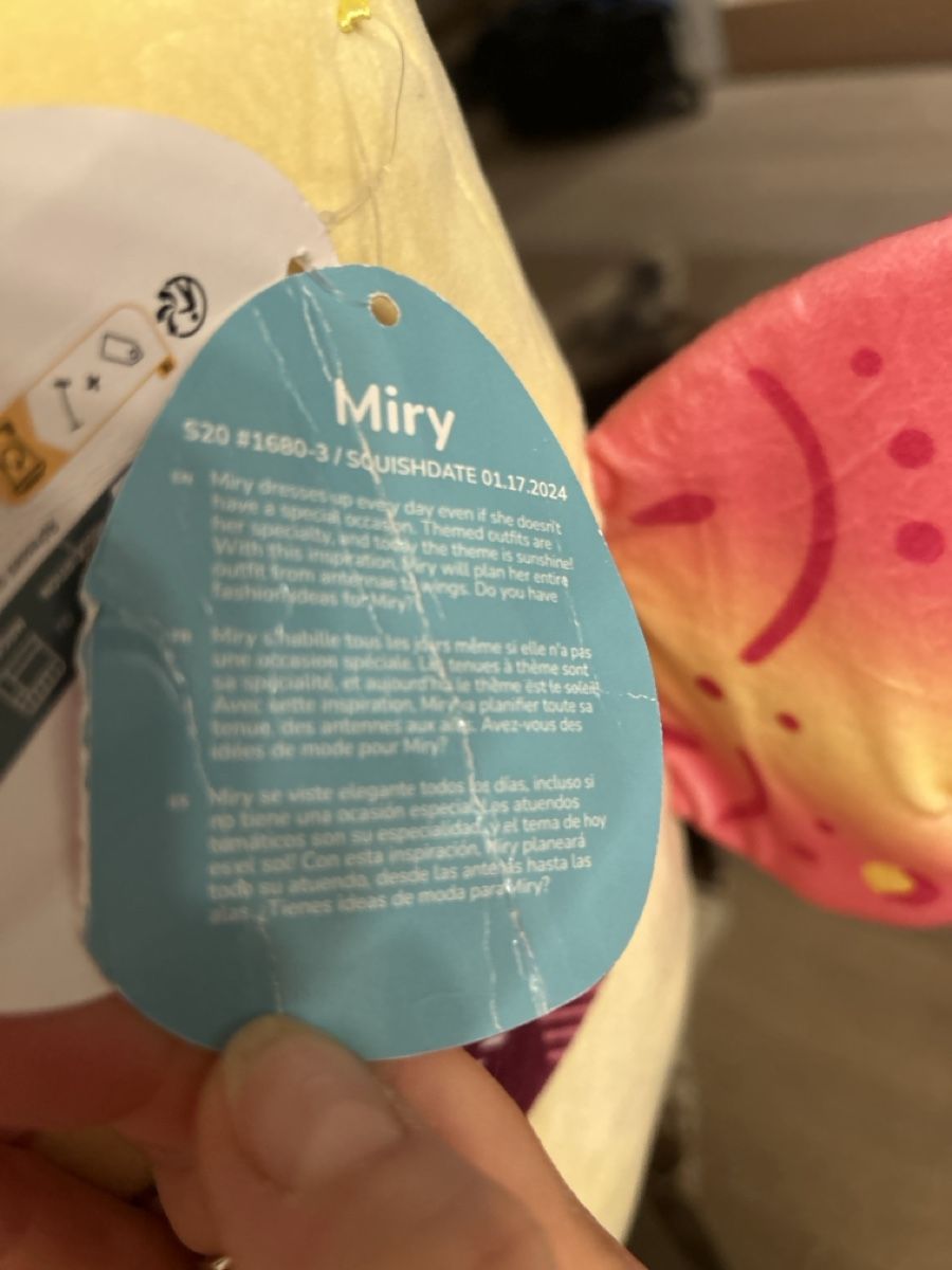 Squishmallows Giocattoli: XXL 70cm Squishmallow Küken mit Schal – Usato da Samstagern venduto da mini22 1