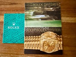 ROLEX Day-Date - Set of Original Booklets, English, 1996