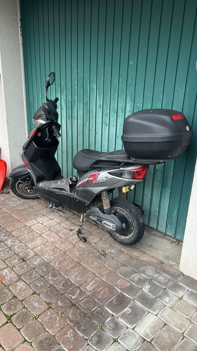 Veicoli elettrici: Elektro Töffli Goose TwoL mit Topcase – Difettoso da Aristau venduto da rap_6nvq 1