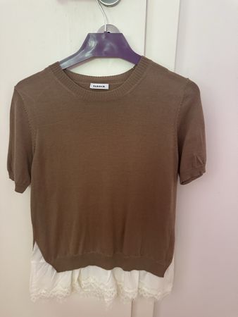 Parosh short-sleeved sweater size S