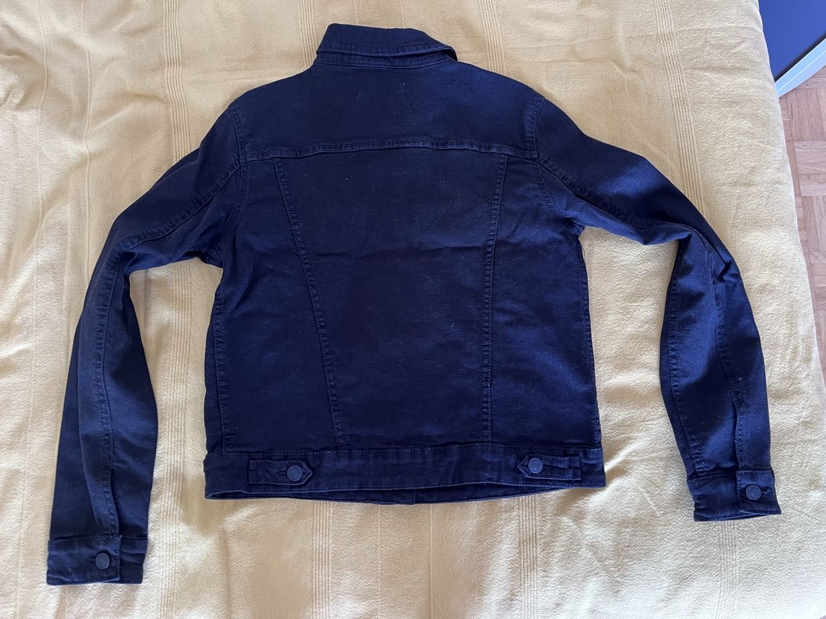 Mango Giacche: Mango black denim jacket  – Usato da Lausanne venduto da jen_jeon 1