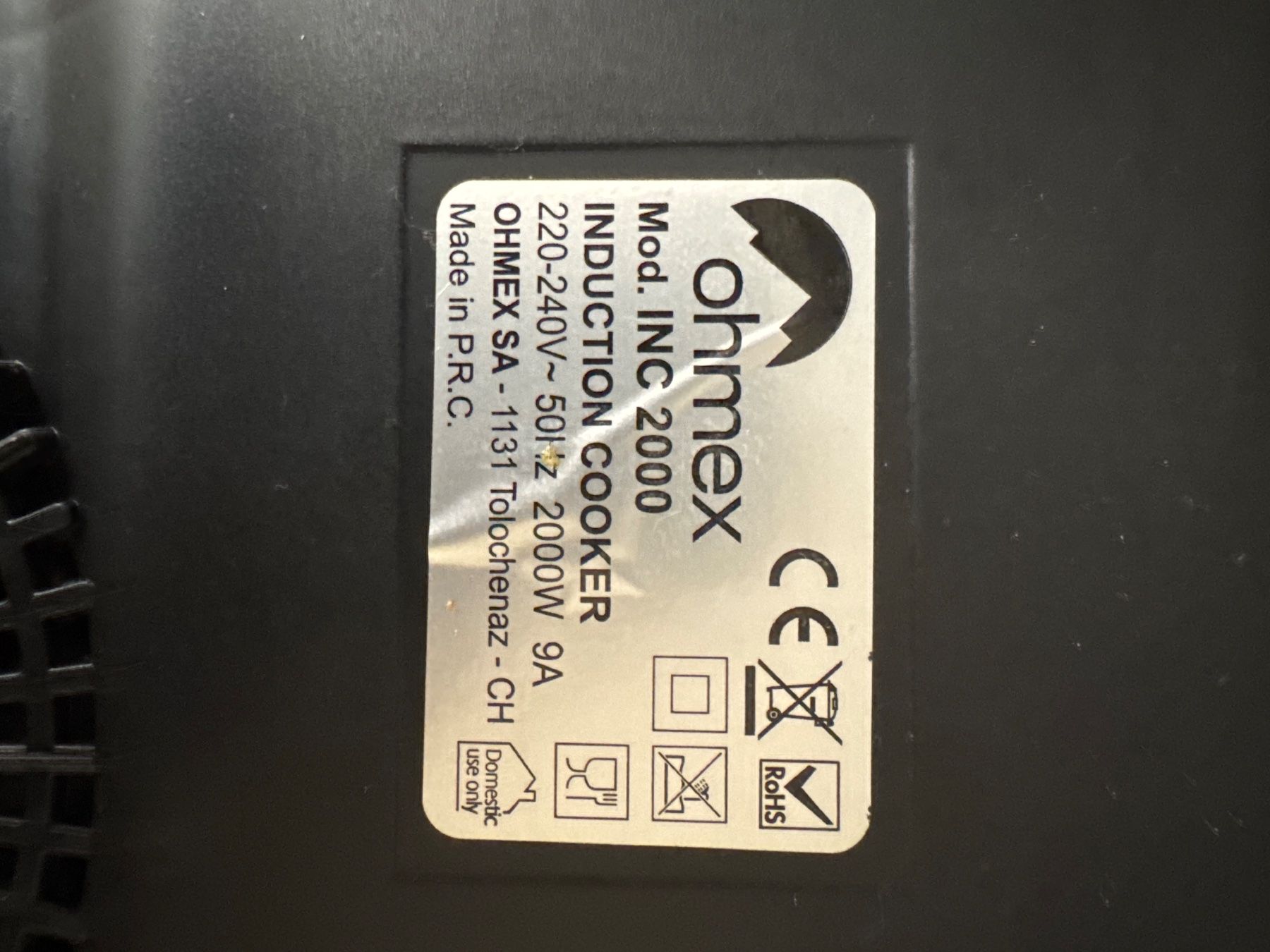 Cuisinières: Induktionskocher OHMEX INC 2000 2000W gebraucht – D'occasion à Wöschnau par EmilW01 1