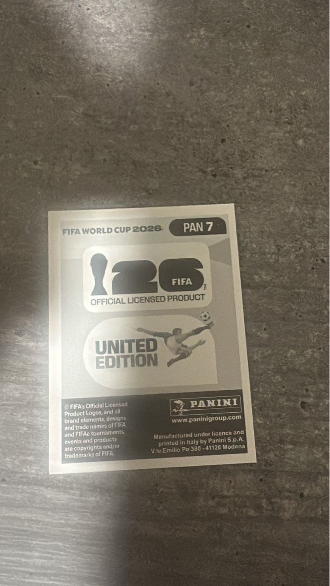 Panini Carte collezionabili: PAN 7 , FIFA WORLD CUP 2026 PANINI  – Nuovo (secondo la descrizione) da Frauenfeld venduto da 1PegPeg1 1