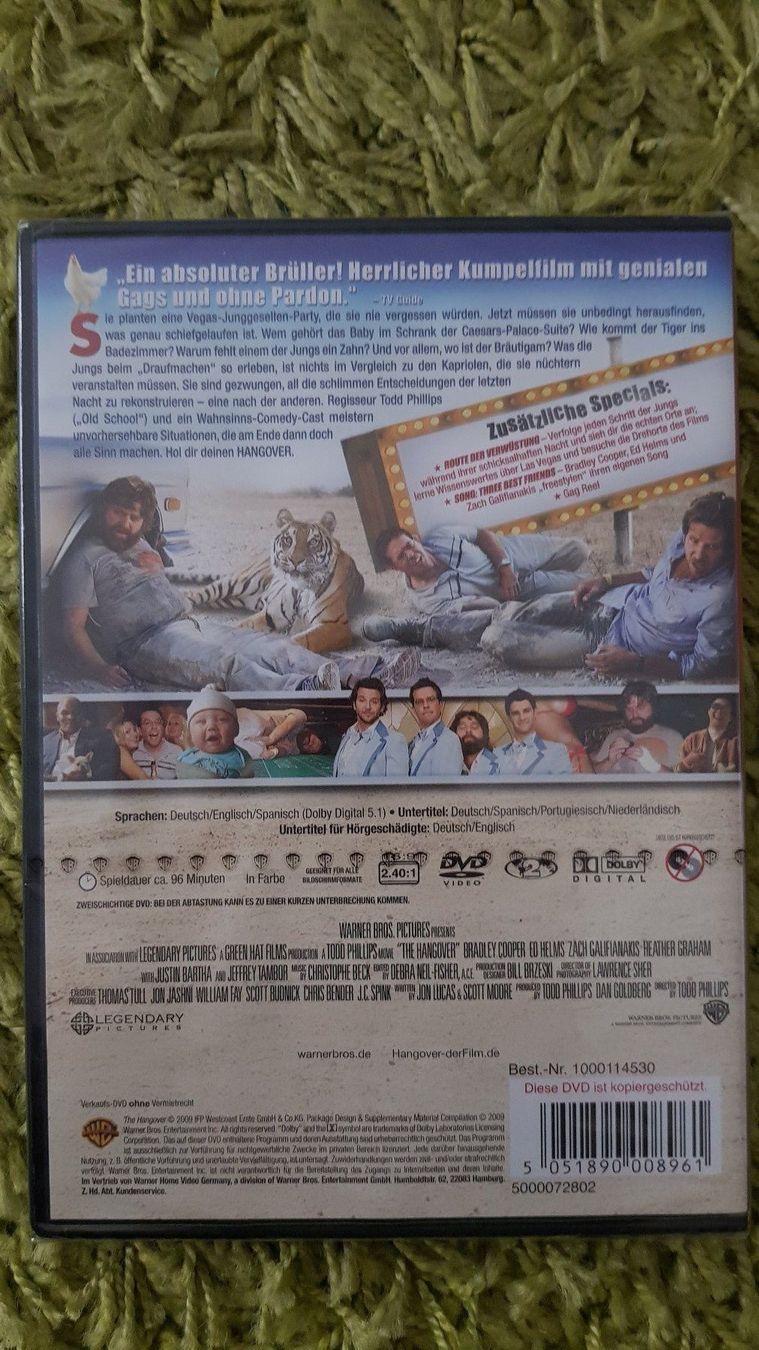 Alle DVDs: Hangover – Neu und originalverpackt aus Dornach von Letizia1987 1