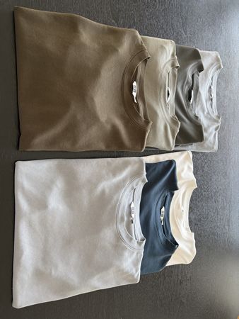 AIRism Cotton Oversized Crew Neck T-Shirt x 7 size S